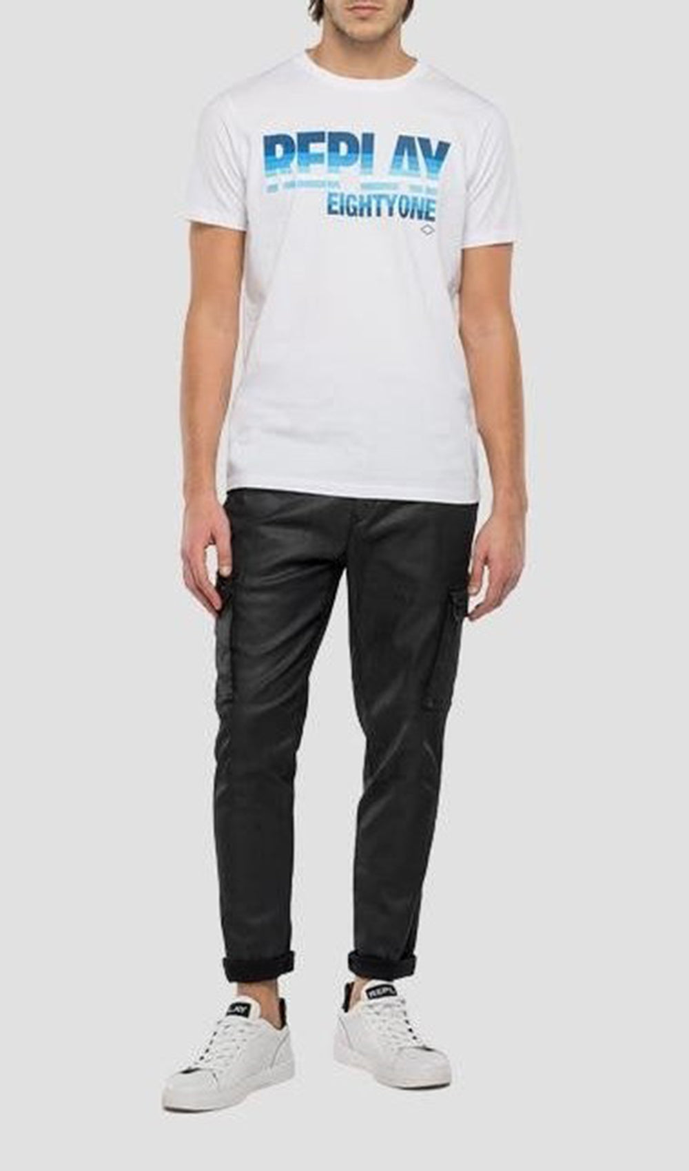 REPLAY EIGHTYONE JERSEY T-SHIRT