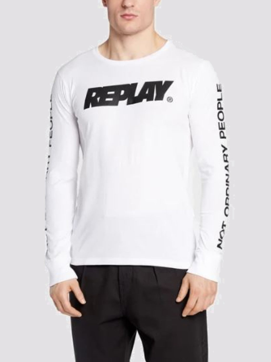 LONG SLEEVES T SHIRT WITH PRINT