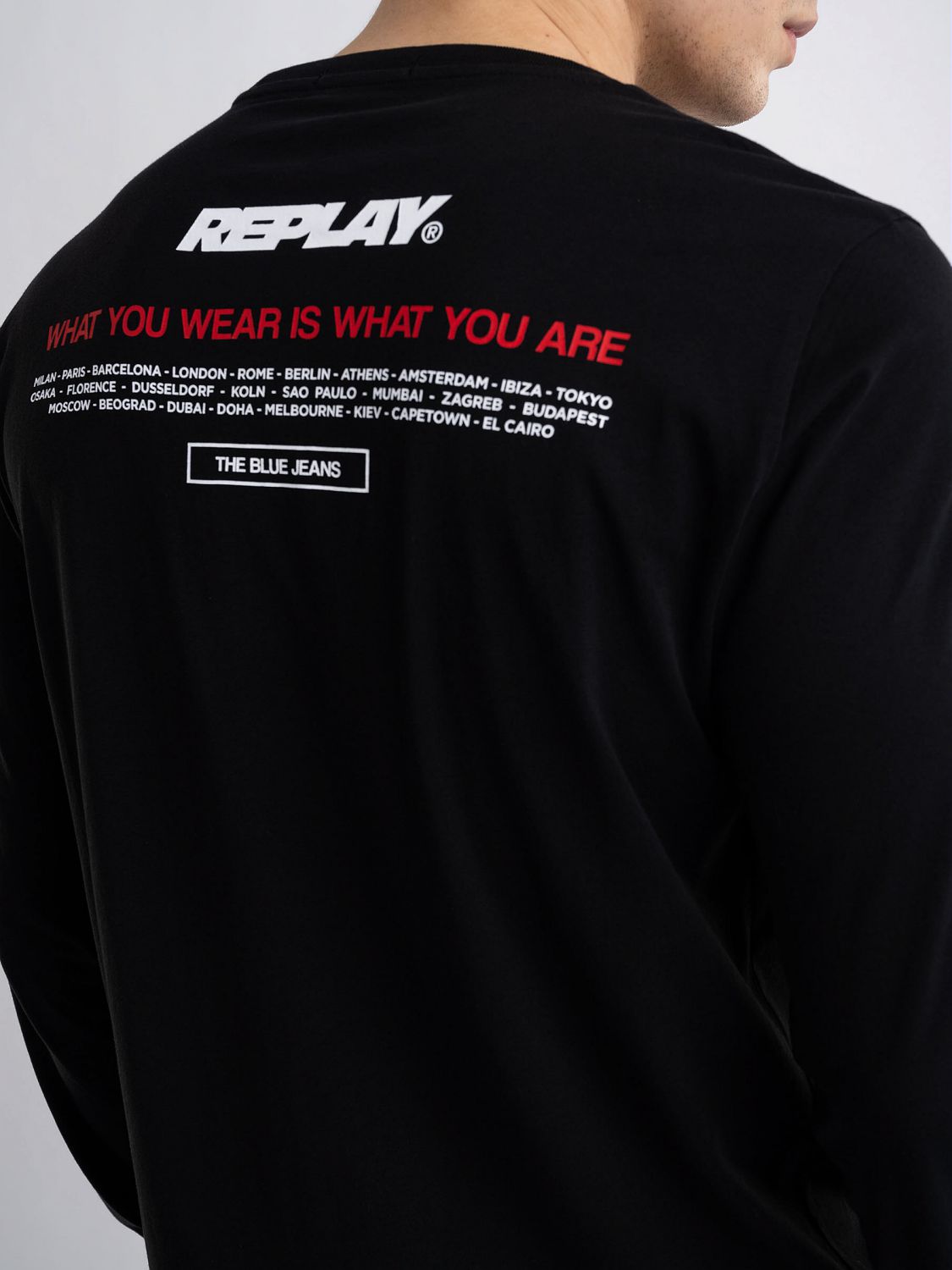 LONG SLEEVES T SHIRT WITH PRINT