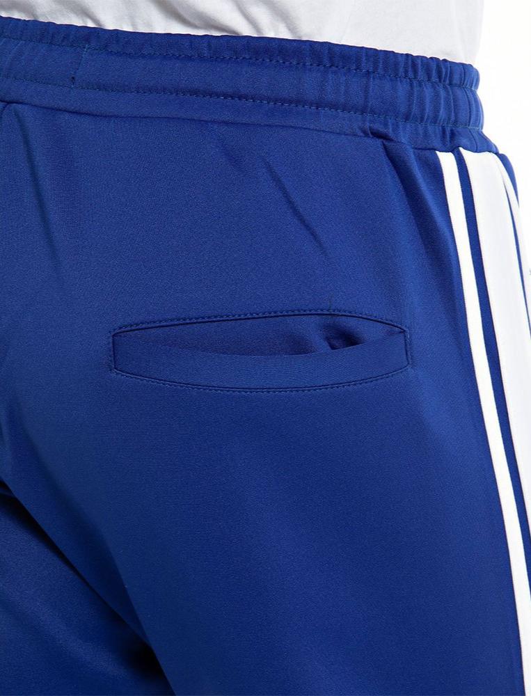 JOGGER TROUSERS WITH CONTRASTING-COLOURED BANDS