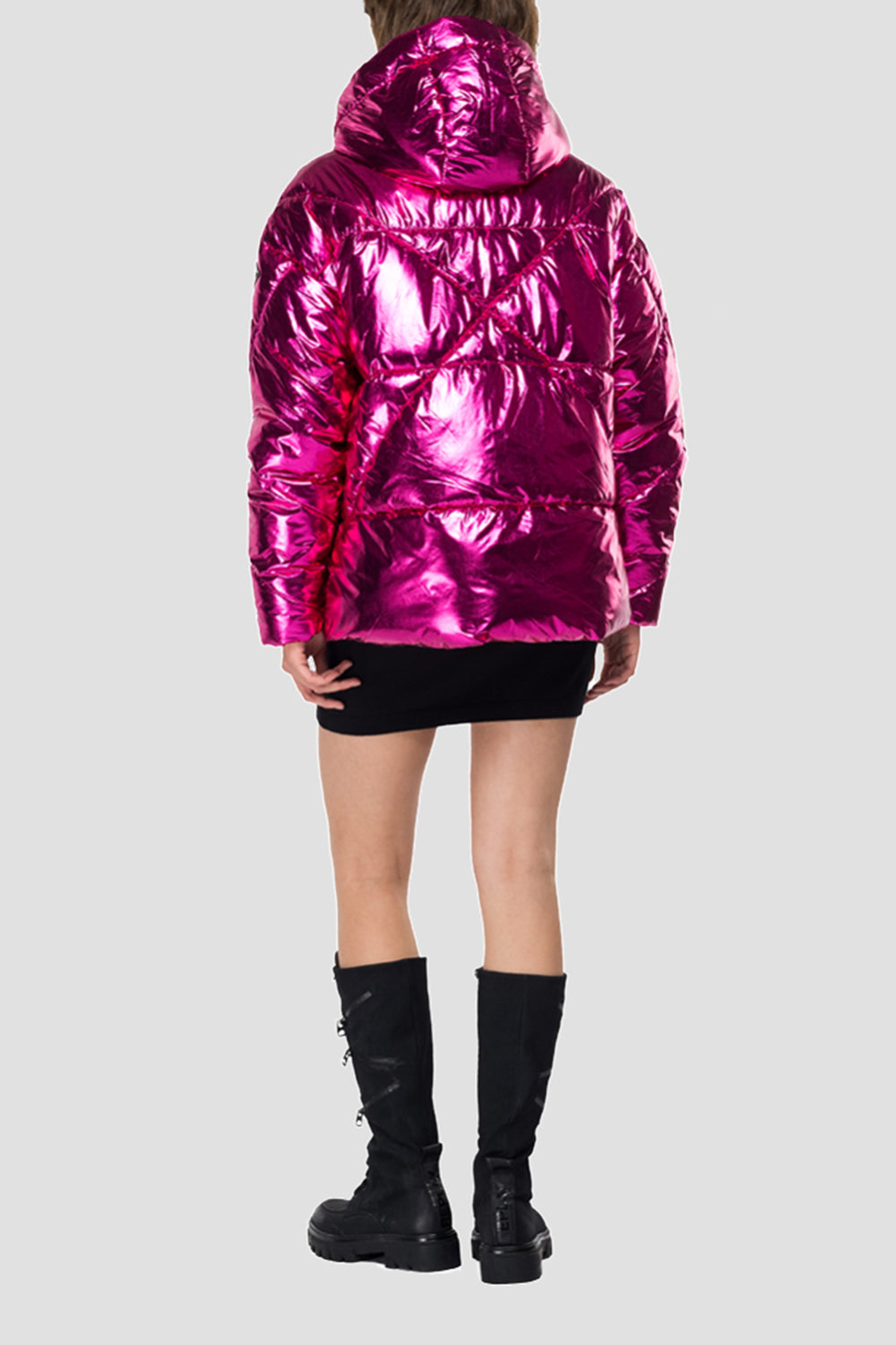 LAMINATED PADDED JACKET