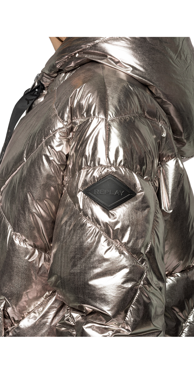 LAMINATED PADDED JACKET