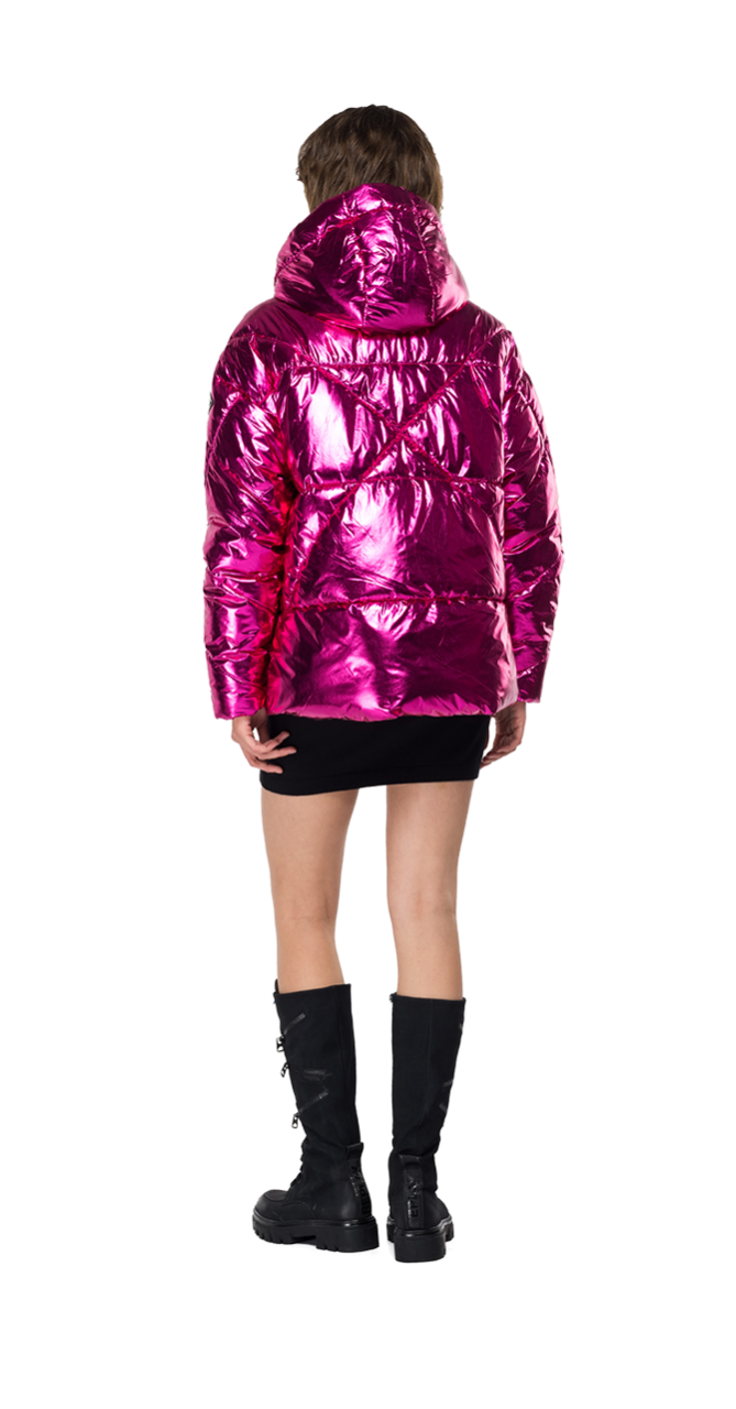 LAMINATED PADDED JACKET