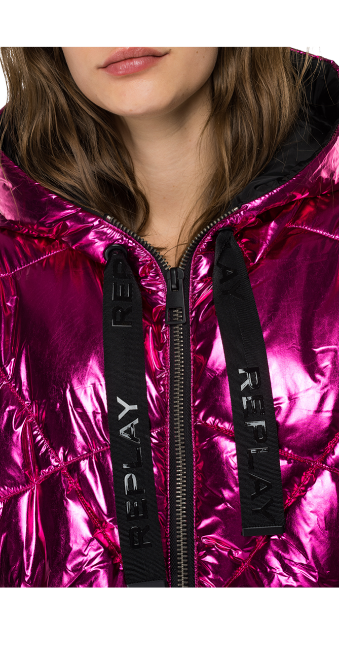 LAMINATED PADDED JACKET