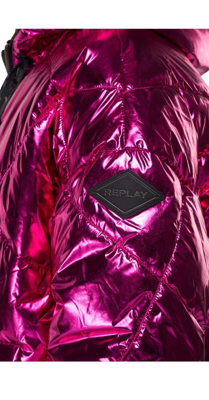 LAMINATED PADDED JACKET
