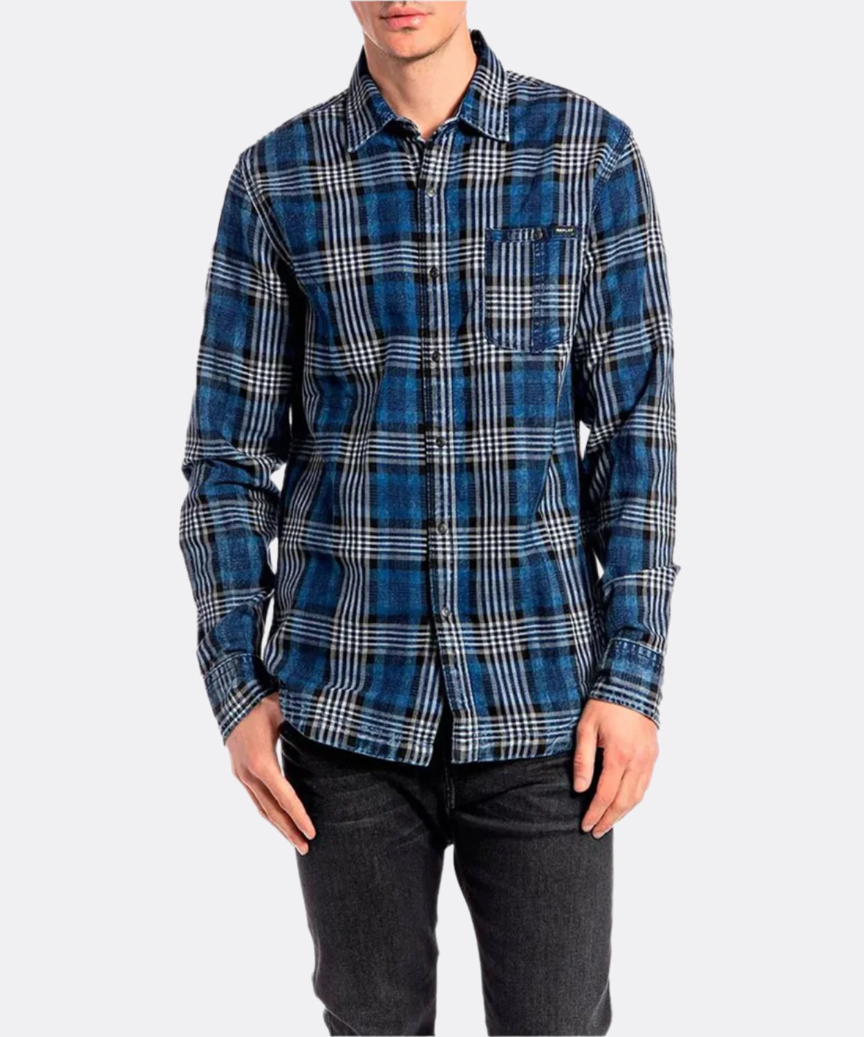 TWILL CHECKED SHIRT