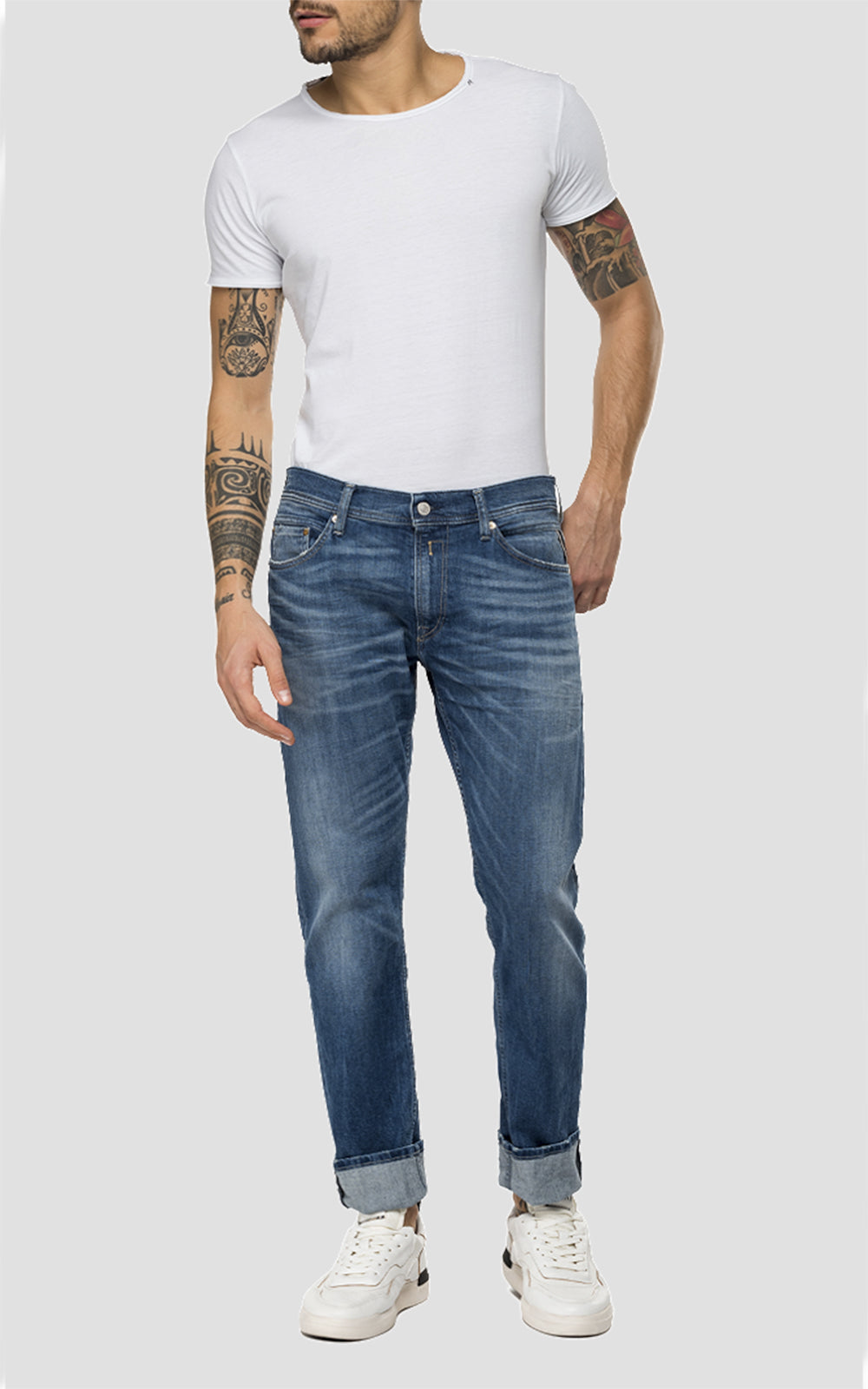 SKINNY FIT JORDRILL JEANS