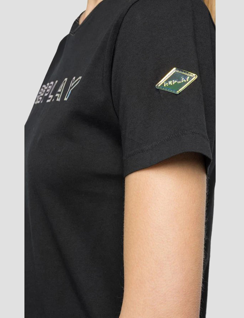 REPLAY OFF GRID JERSEY T-SHIRT