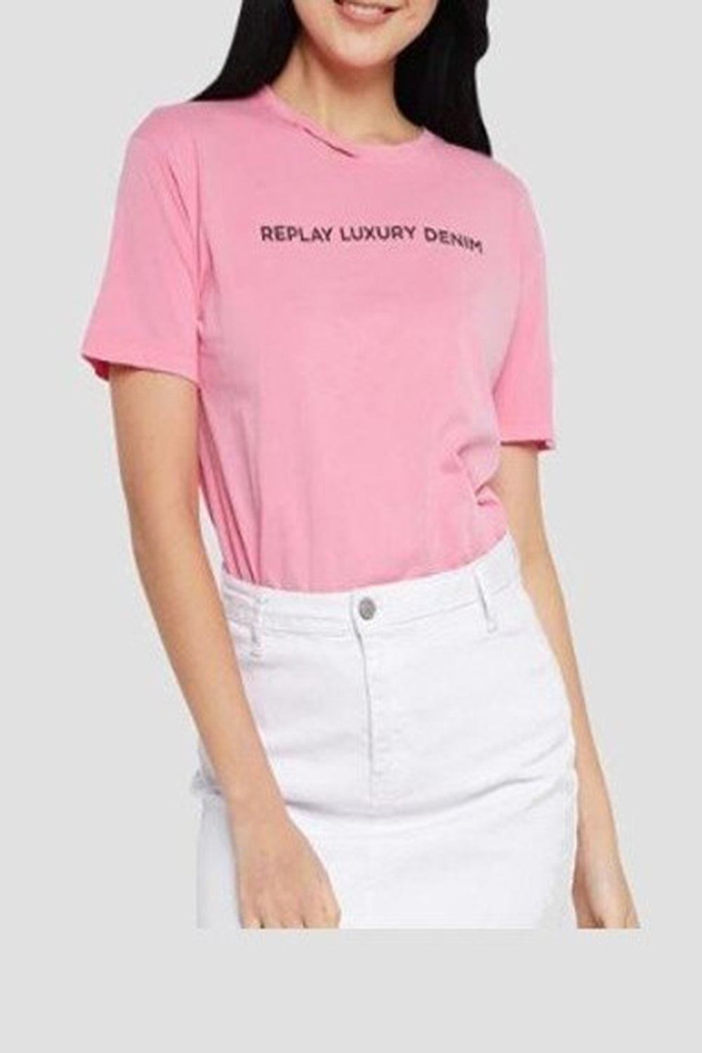 REPLAY LUXURY DENIM T-SHIRT