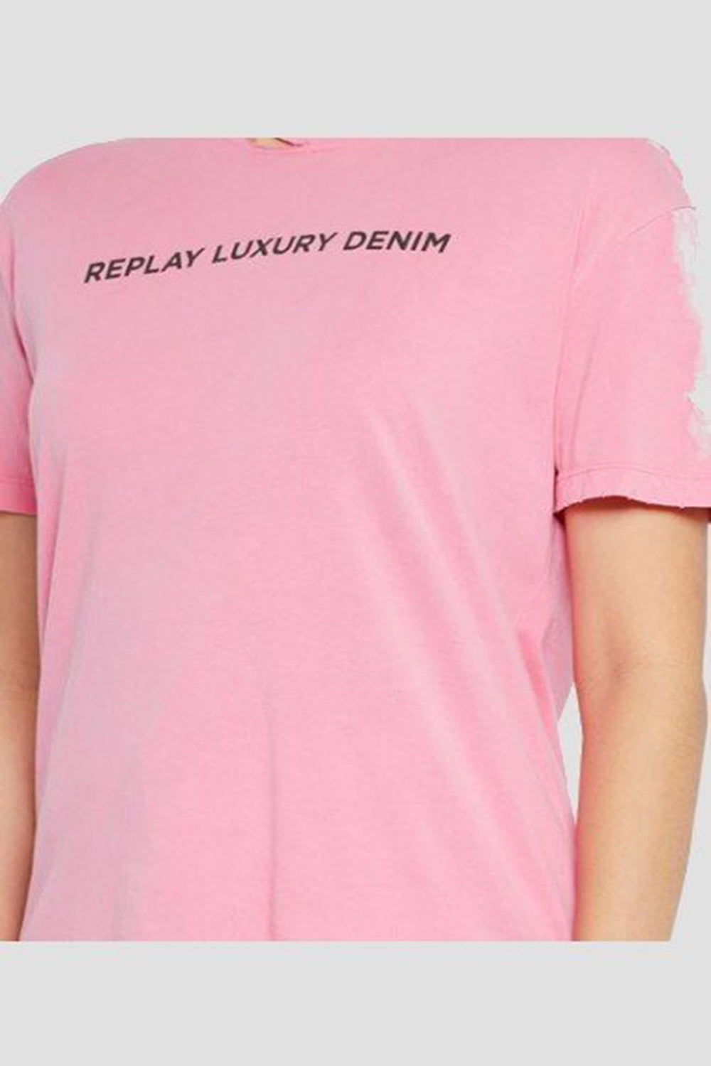 REPLAY LUXURY DENIM T-SHIRT