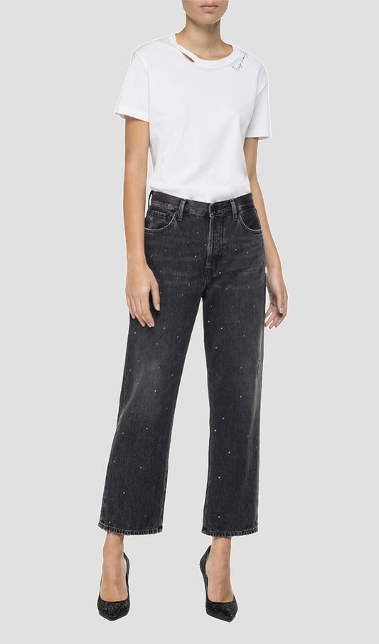 CROP WIDE FIT WHITSON JEANS