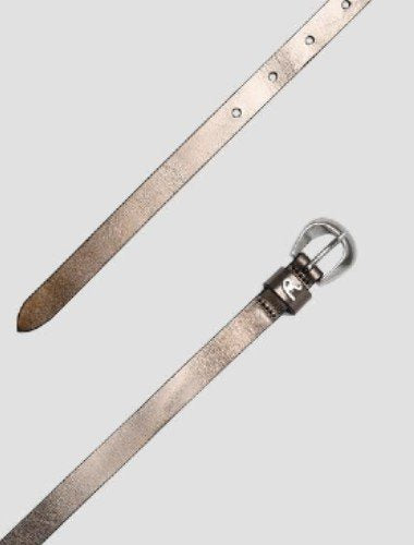 THIN BELT IN LAMINATED LEATHER