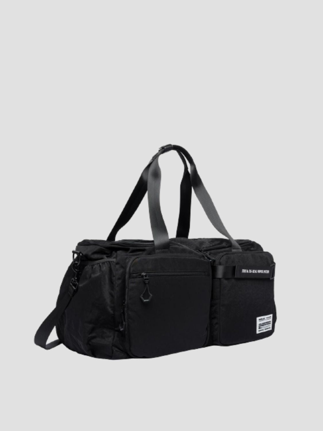 DUFFLE BAG IN NYLON WITH CRINKLE EFFECT