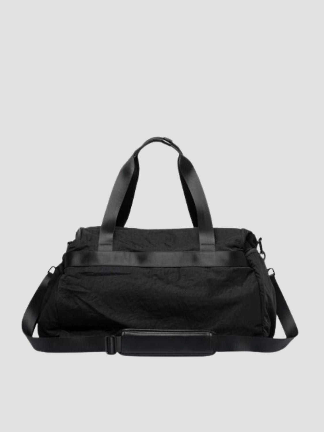 DUFFLE BAG IN NYLON WITH CRINKLE EFFECT