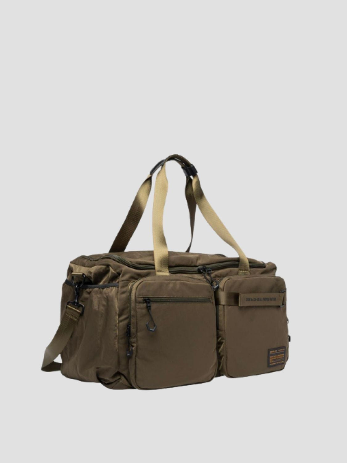 DUFFLE BAG IN NYLON WITH CRINKLE EFFECT