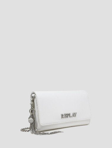 REPLAY SOLID-COLOURED PURSE