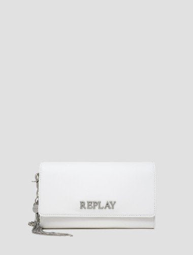REPLAY SOLID-COLOURED PURSE