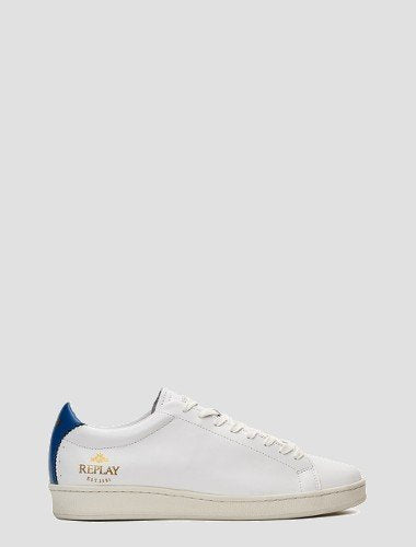 MEN'S WARBURTON LACE UP LEATHER SNEAKERS