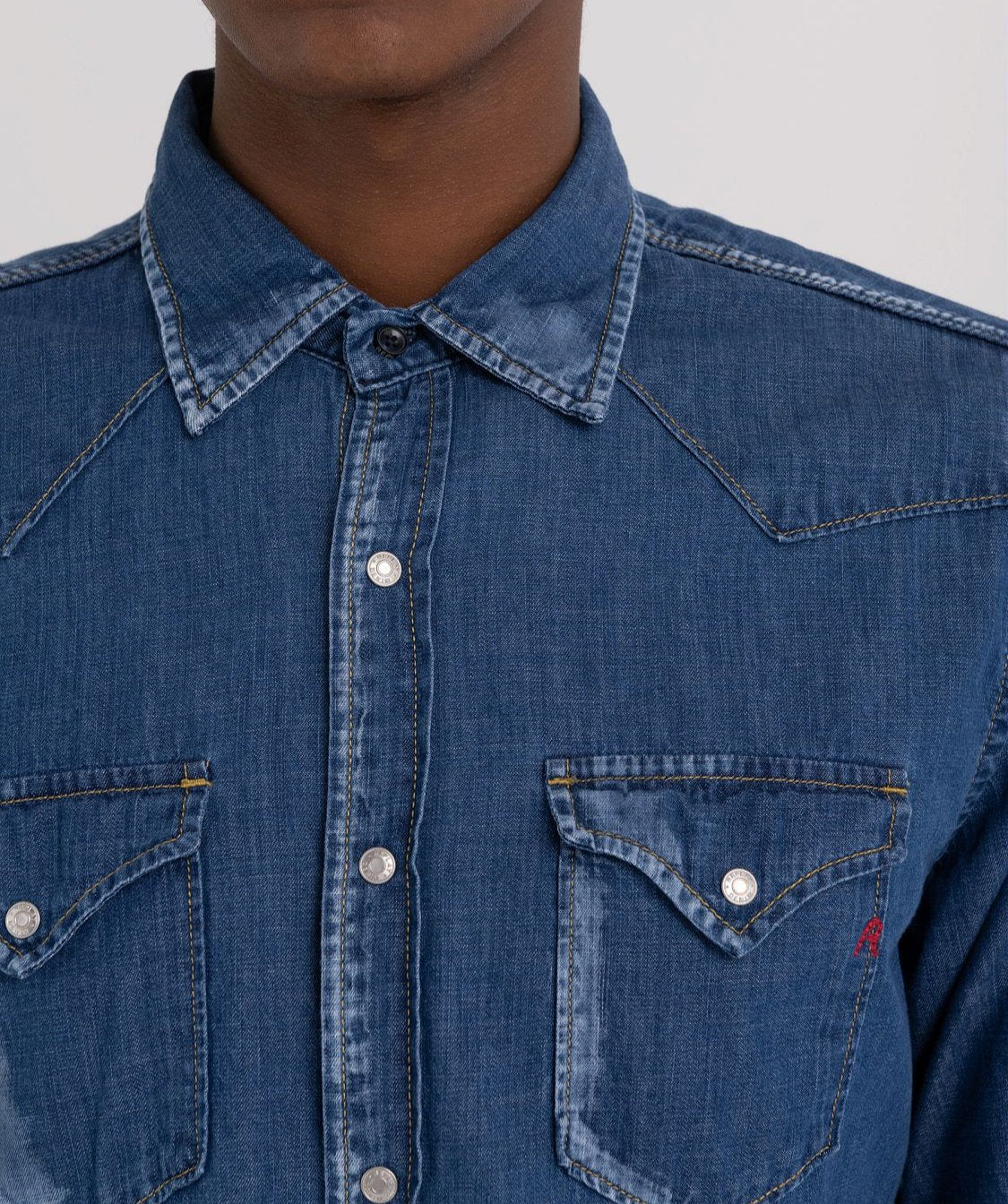 DENIM WESTERN SHIRT