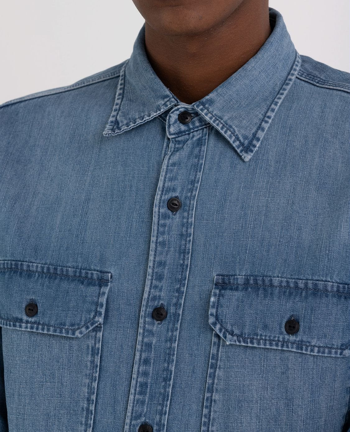 DENIM WESTERN SHIRT