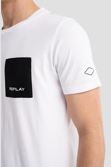 JERSEY T-SHIRT WITH BIKER PRINT