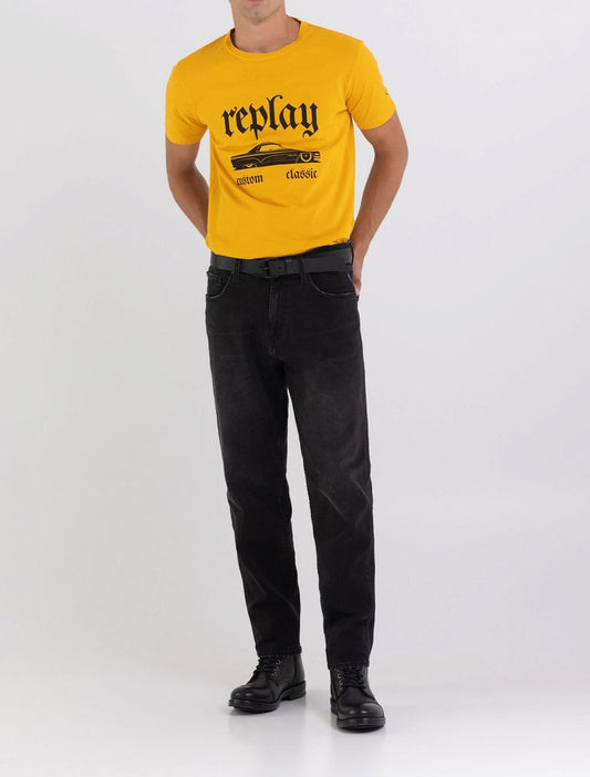 T-SHIRT WITH CAR PRINT