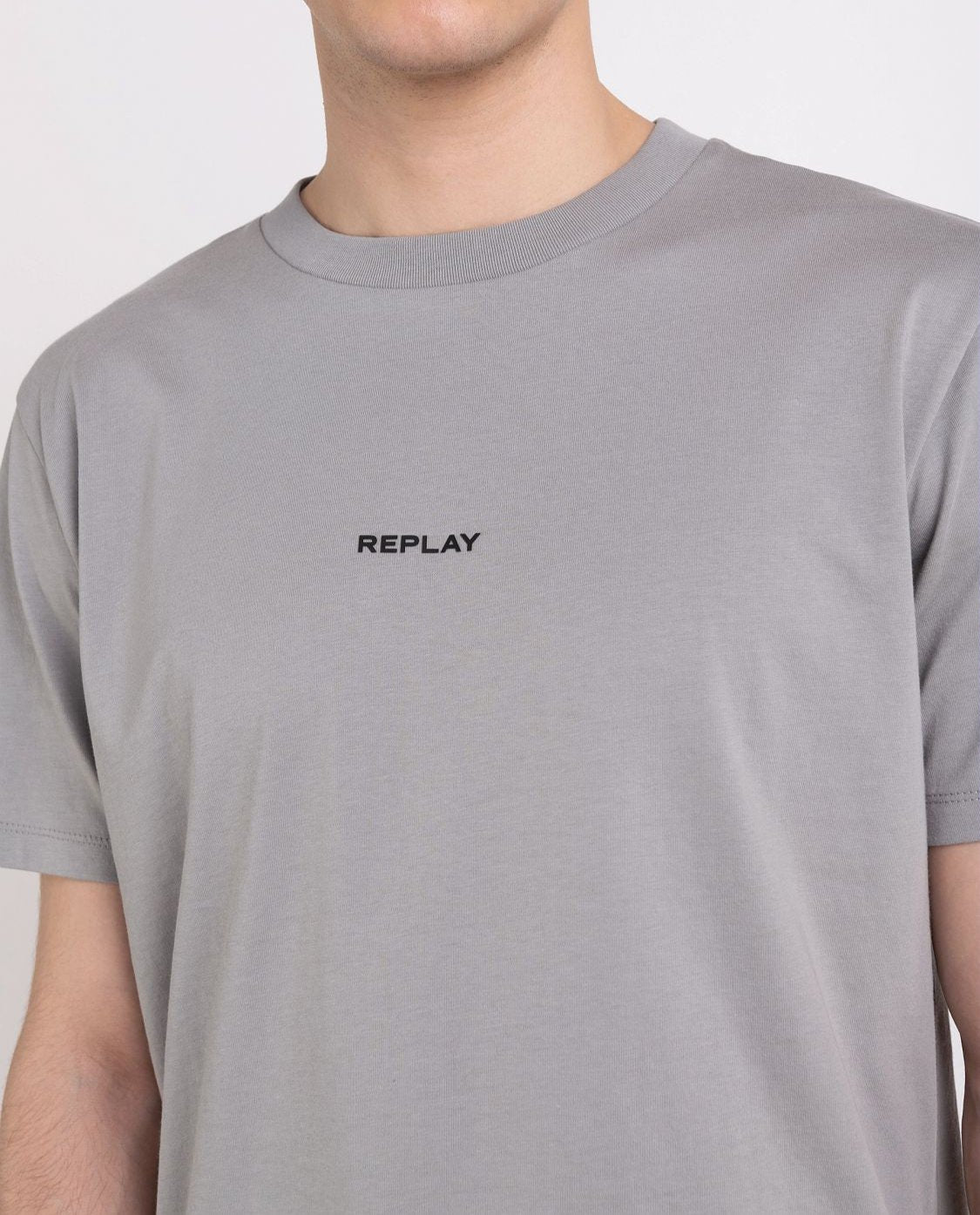 CREWNECK T-SHIRT WITH LOGO PRINT