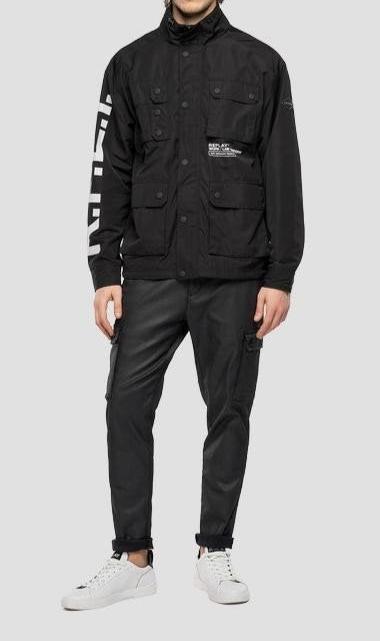 REPLAY WORK LAB UNIFORM TURTLENECK JACKET