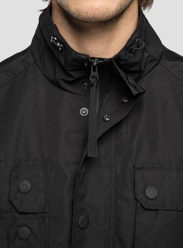 REPLAY WORK LAB UNIFORM TURTLENECK JACKET