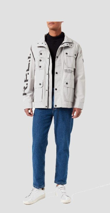 REPLAY WORK LAB UNIFORM TURTLENECK JACKET