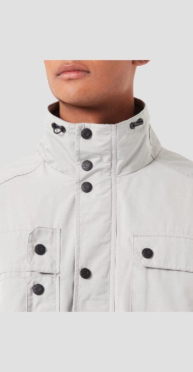 REPLAY WORK LAB UNIFORM TURTLENECK JACKET