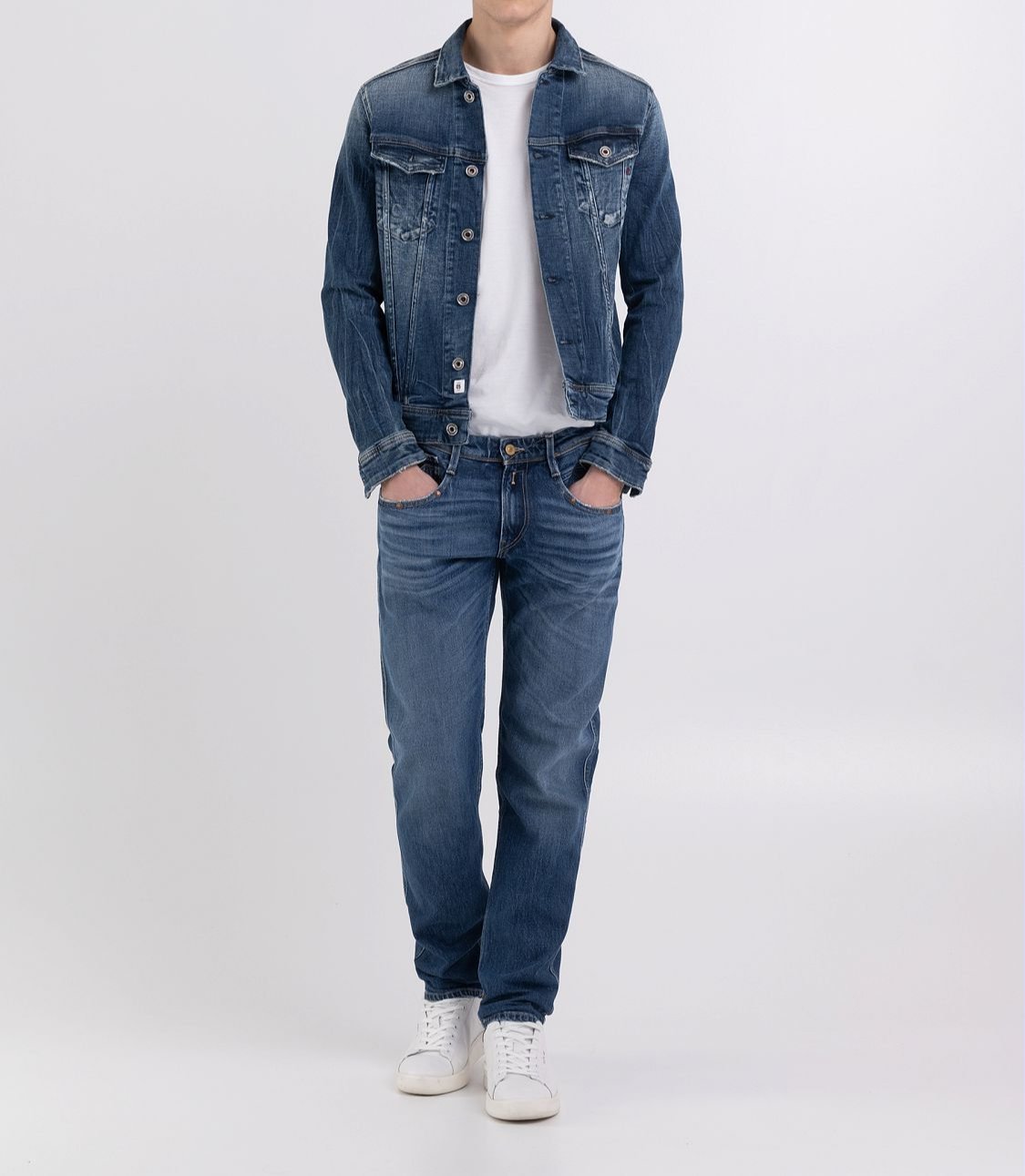 JACKET IN BLUE DENIM