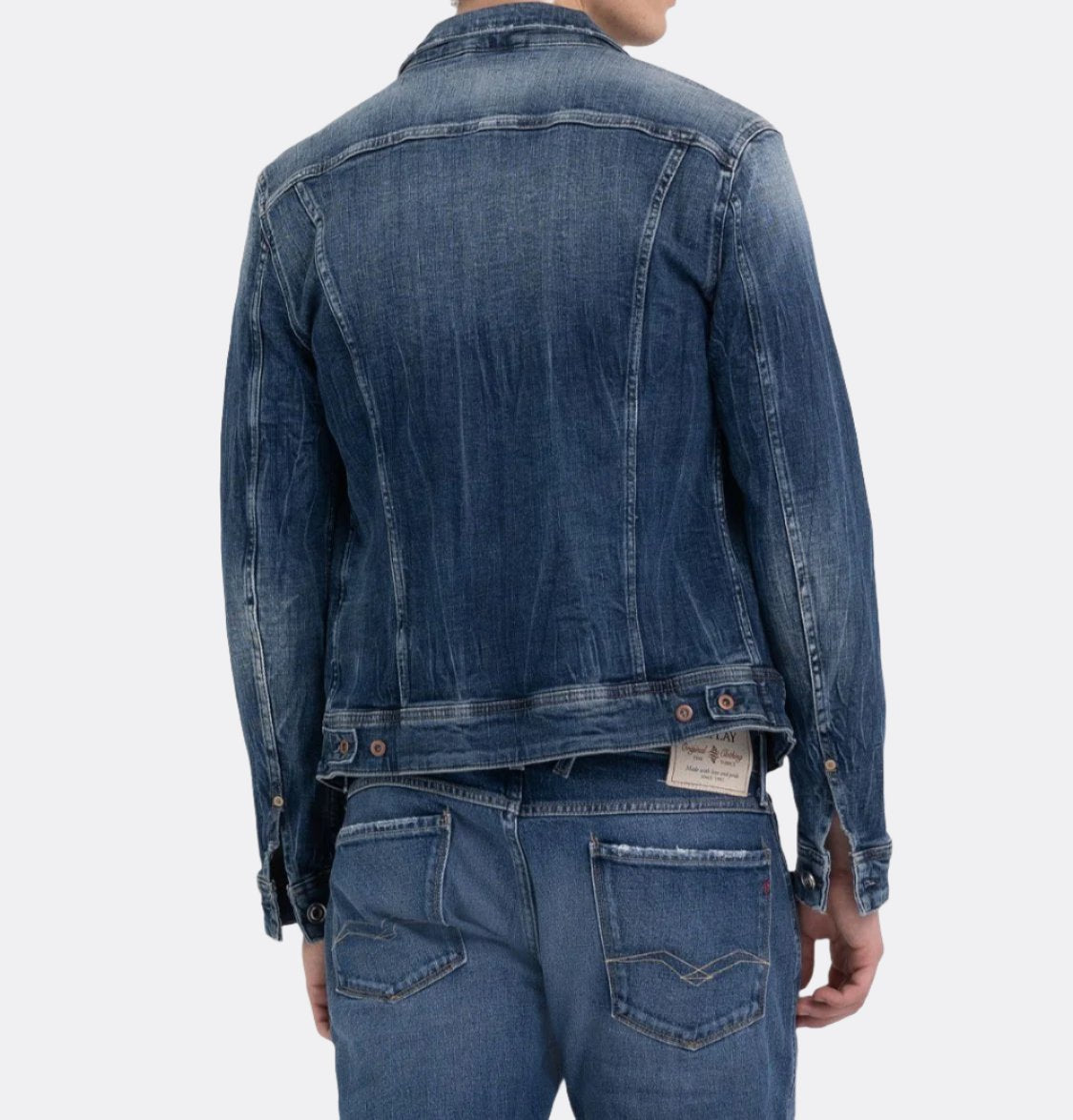 JACKET IN BLUE DENIM