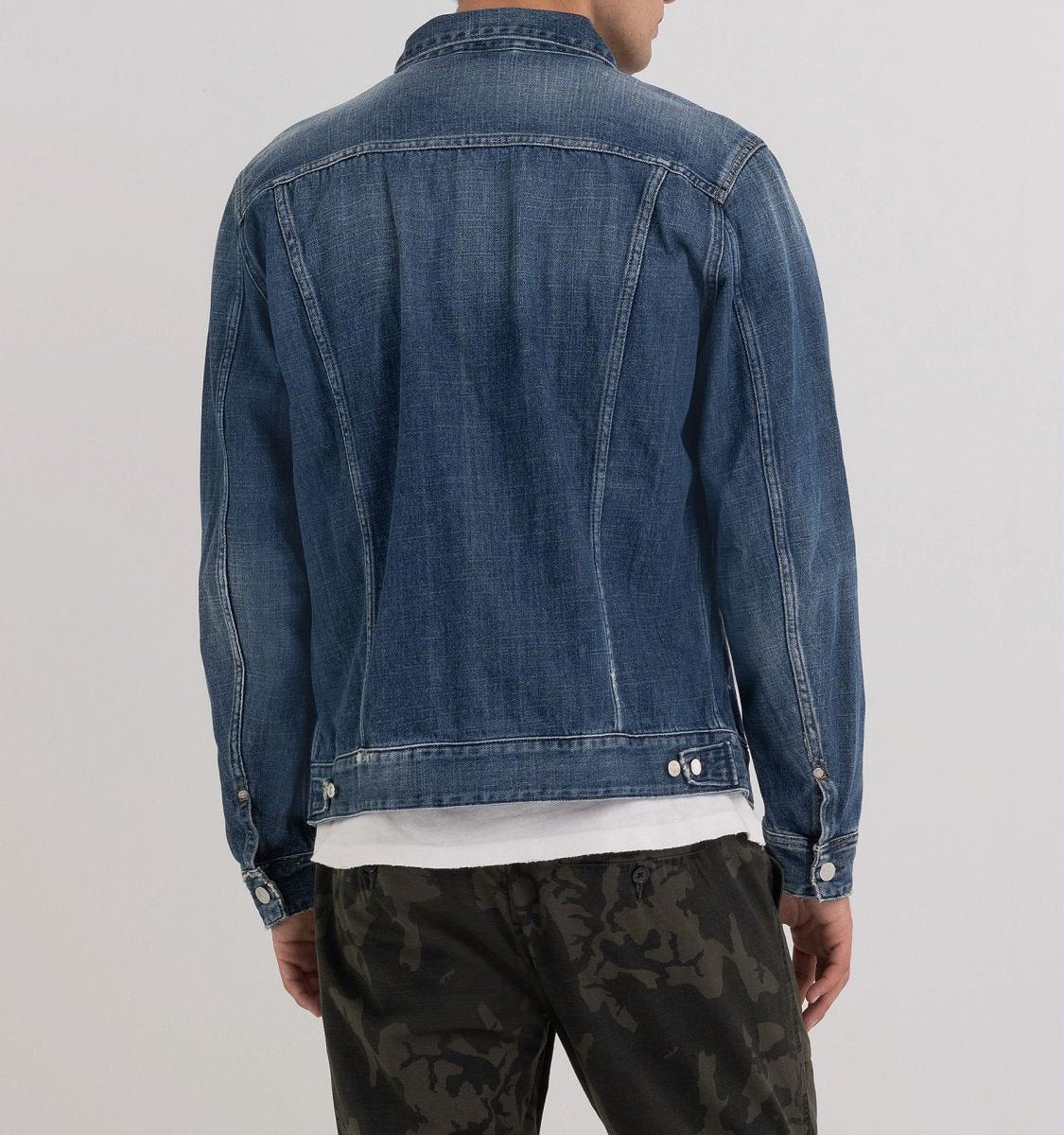 DENIM JACKET WITH POCKETS