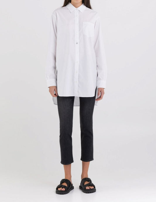 LINEN SHIRT WITH POCKET