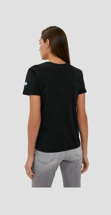 REPLAY OFF GRID JERSEY T-SHIRT