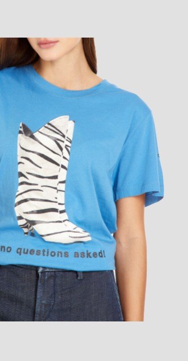 REPLAY NO QUESTIONS ASKED JERSEY T-SHIRT